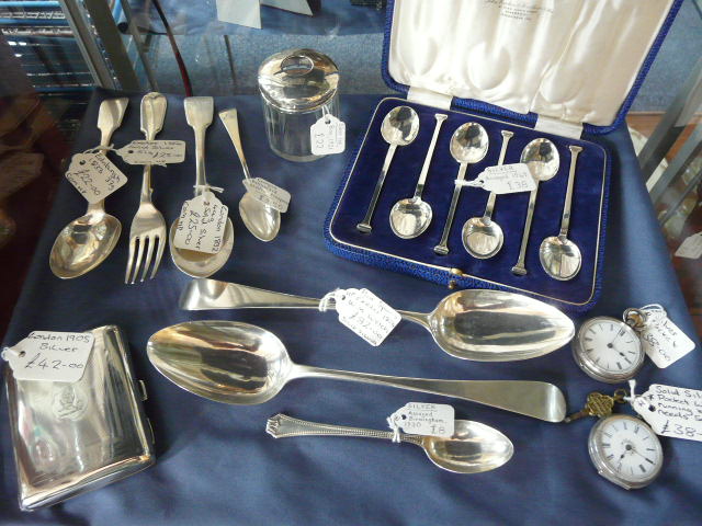 Good selection of high quality silver always bought and sold